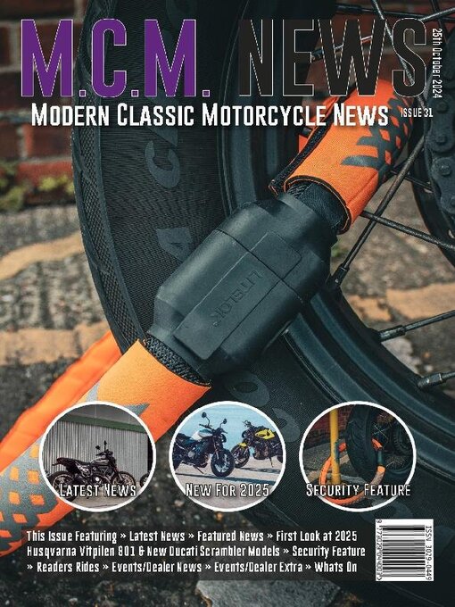 Title details for Modern Classic Motorcycle News by Modern Classic Motorcycle News - Available